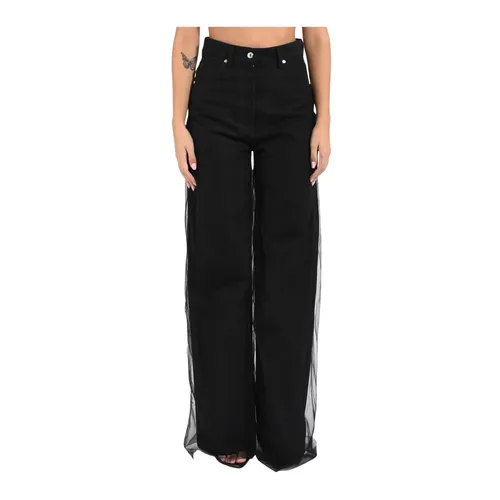 Wide Trousers - Msgm - Modalova