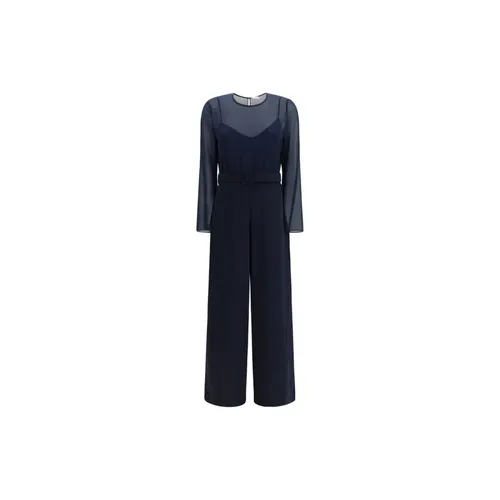 Polyester Romper with Buttoned Front and Pockets - P.a.r.o.s.h. - Modalova