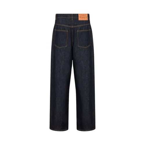 Pantaloni in Denim di Cotone - Moschino - Modalova