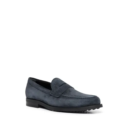 Scarpe Basse Blu Stile Gommino - Tod's - Modalova