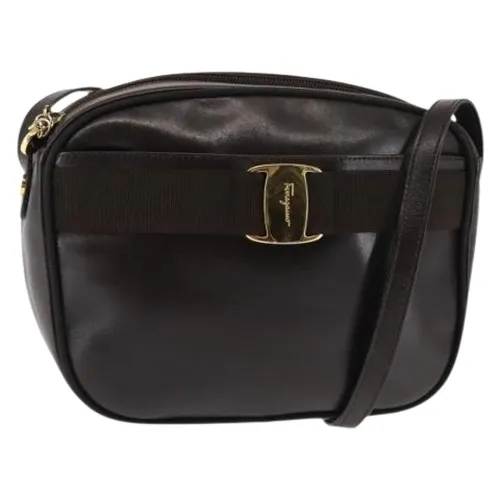 Pre-owned Leather Shoulder Bag - Salvatore Ferragamo Pre-owned - Modalova