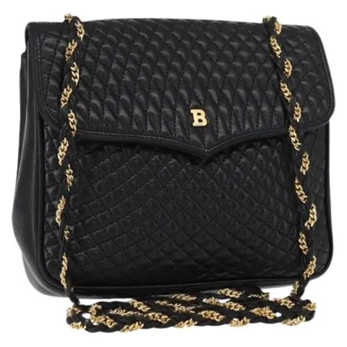 Pre-owned Leather Shoulder Bag - Bally Pre-owned - Modalova
