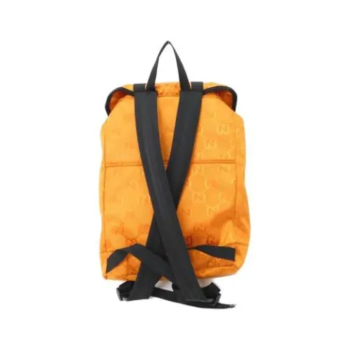 Pre-owned Nylon Backpack - Gucci Vintage - Modalova
