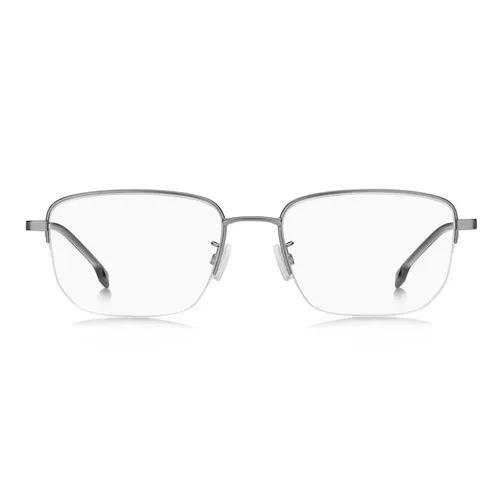 Matte Ruthenium Eyewear Frames - Hugo - Modalova