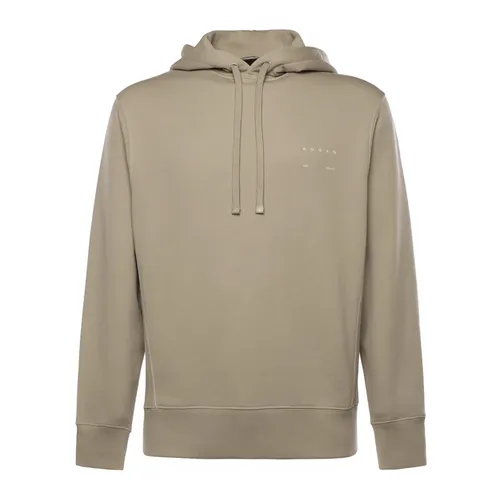 Cotton Hooded Sweatshirt - Hogan - Modalova
