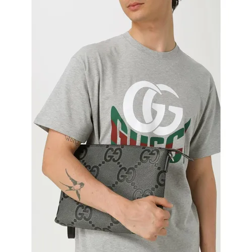 Clutch GG Patterned Zip - Gucci - Modalova