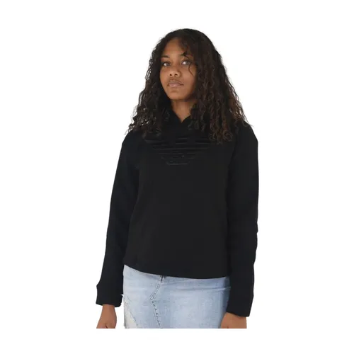 Hoodie with Logo - Armani - Modalova