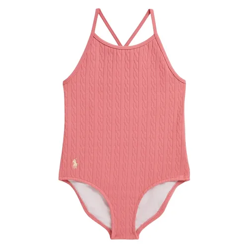Mini-Cable Jacquard One-Piece Swimsuit - Ralph Lauren - Modalova