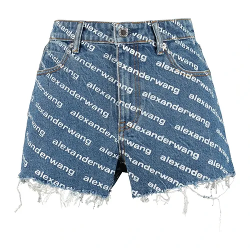 Bite Denim Shorts - Alexander Wang - Modalova