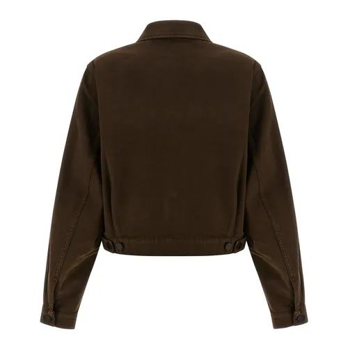 Twill Cropped Blouson - Lemaire - Modalova