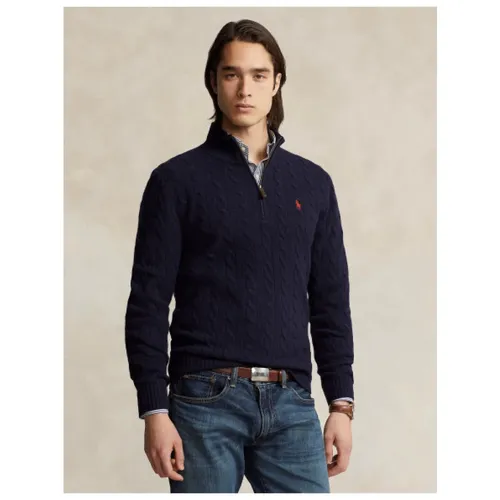 Twisted cable knit cashmere wool sweater - Polo Ralph Lauren - Modalova