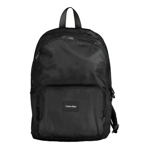 Black Men's Backpack with Multiple Compartments - Calvin Klein - Modalova
