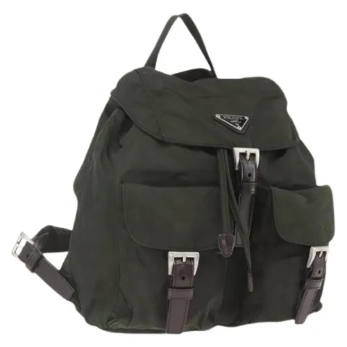 Pre-owned Nylon Backpack - Prada Vintage - Modalova