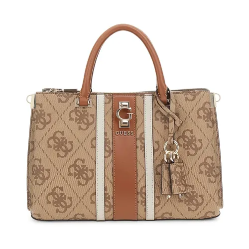Latte Logo Handbag - Guess - Modalova