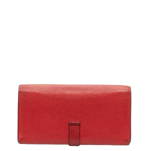 Pre-owned Leather wallets - Hermès Vintage - Modalova