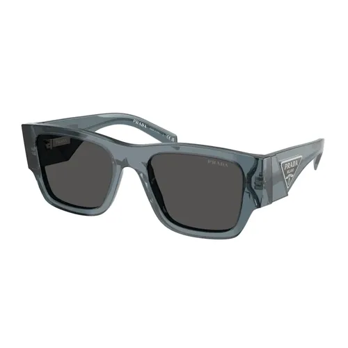 Geometric Sunglasses with Dark Lenses - Prada - Modalova