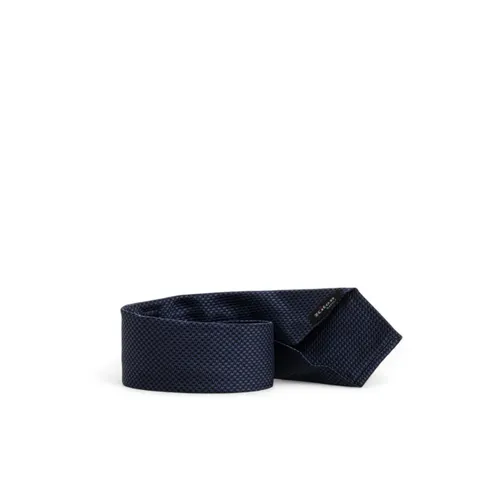 Gingham Check Silk Tie - Kiton - Modalova