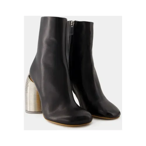 Silver Spring Ankle Boots - Leather - Off White - Modalova