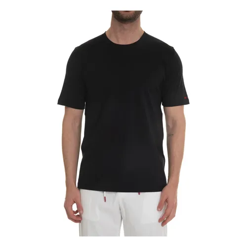 Cotton Logo Tee, Regular Fit - Kiton - Modalova