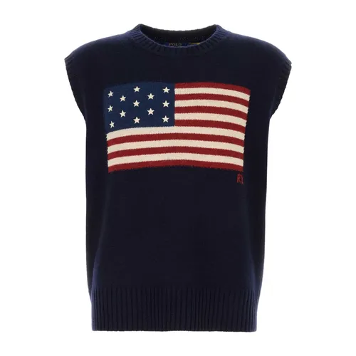 US Flag Cotton/Wool Vest - Polo Ralph Lauren - Modalova