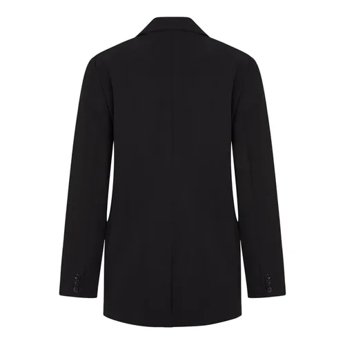 Black Blazer with Flap Pockets - Bruuns Bazaar - Modalova