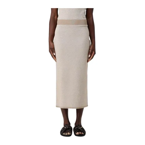 Knitted Midi Pencil Skirt - Fendi - Modalova
