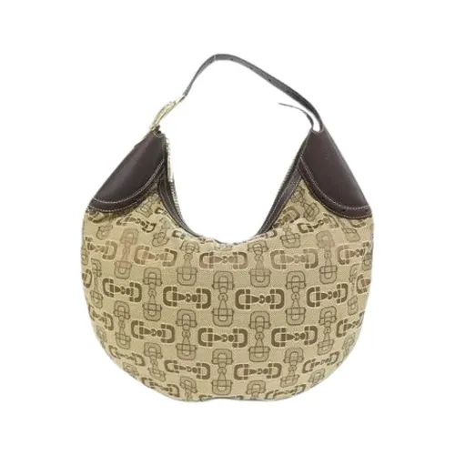 Pre-owned Canvas Shoulder Bag - Gucci Vintage - Modalova
