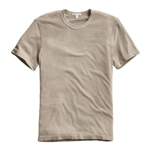 Premium Cotton Crew Neck Tee - James Perse - Modalova