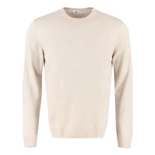 Wool Crew-neck Sweater - THE (Alphabet) - Modalova