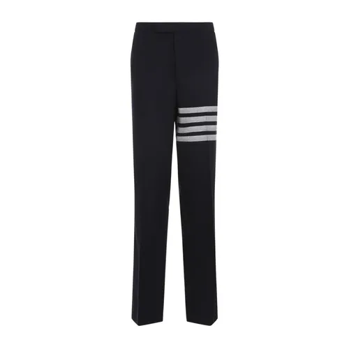 Navy Drop Crotch Backstrap Trouser - Thom Browne - Modalova