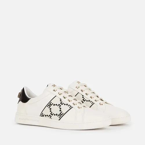 Jacquard Butter Sneaker - Elisabetta Franchi - Modalova