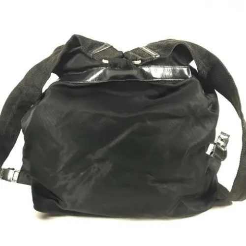 Pre-owned Leather Backpack - Prada Vintage - Modalova