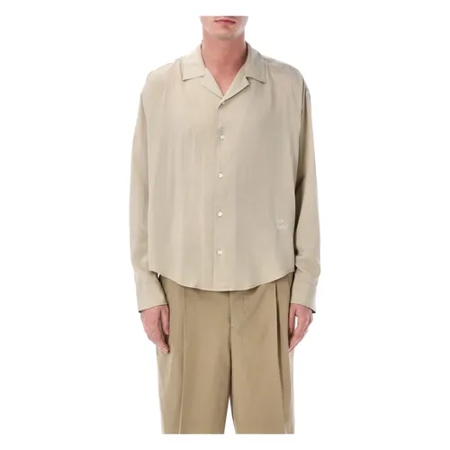 Silk L/S Shirt - Ami Paris - Modalova