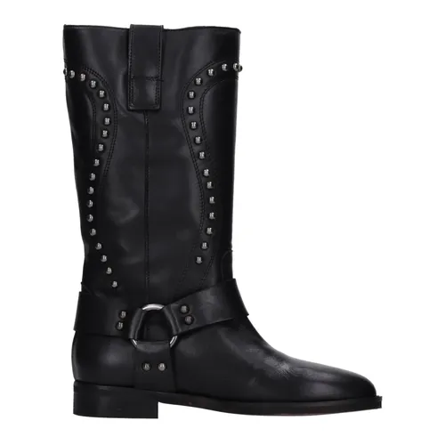 Botas Negras - Gisel Moire - Modalova