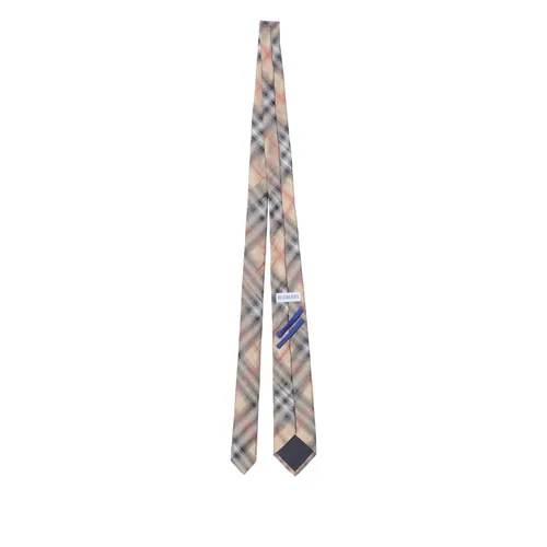 Manston Check Silk Tie - Burberry - Modalova