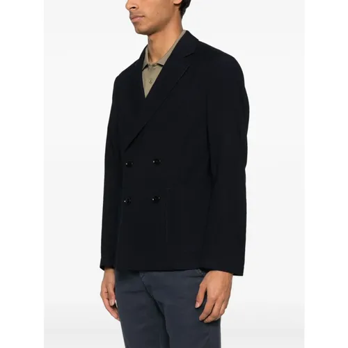 Double-Breasted Jacket with Pockets - Hugo - Modalova