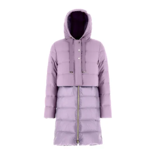 Wool Down Coat - Herno - Modalova
