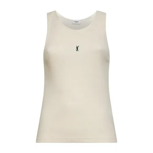 Cassandre Tank Top - Saint Laurent - Modalova