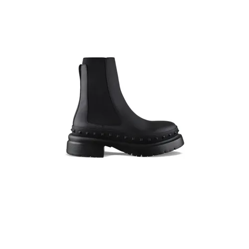 M-Way Rockstud Chelsea Boots - Valentino Garavani - Modalova