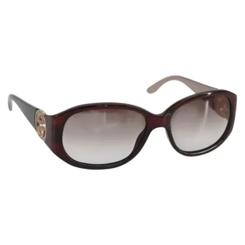 Pre-owned Plastic Sunglasses - Gucci Vintage - Modalova