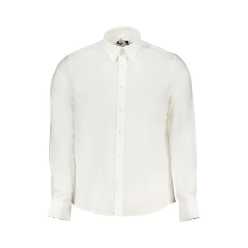 Camisa Blanca de Algodón con Bordado - North Sails - Modalova