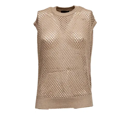 Open-work Knit Vest - Dondup - Modalova