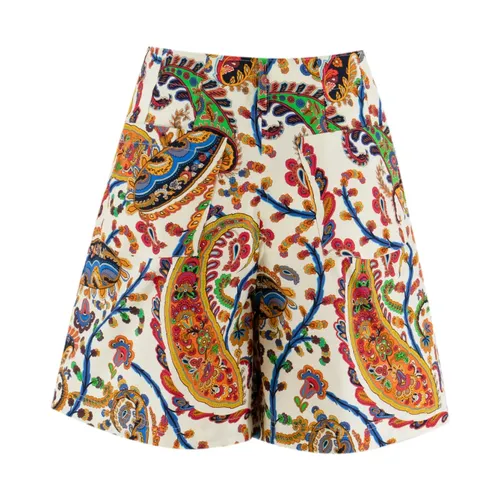 Paisley Jacquard Bermuda Shorts - Etro - Modalova