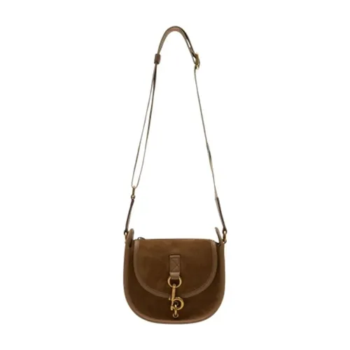 Mini B Clip Messenger Crossbody - Burberry - Modalova