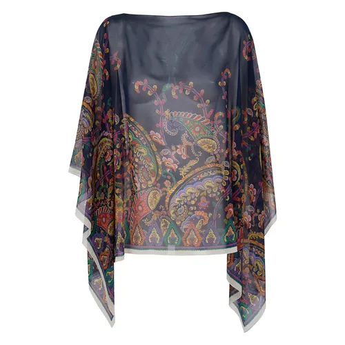 Capa con Estampado de Bufanda - Etro - Modalova