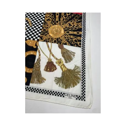 Pre-owned Silk Scarf - Celine Vintage - Modalova