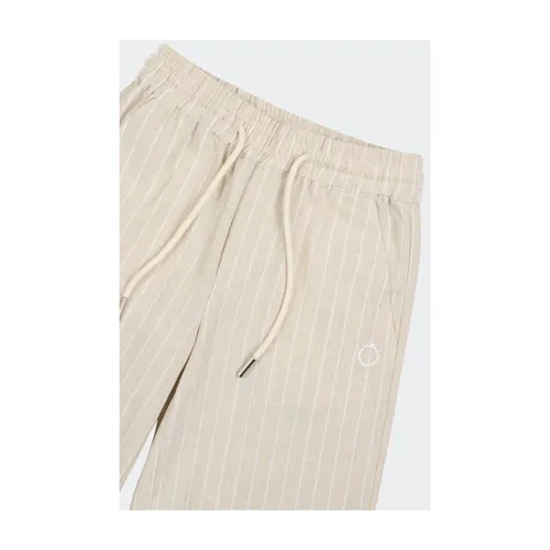 Striped Drawstring Shorts - Trussardi - Modalova