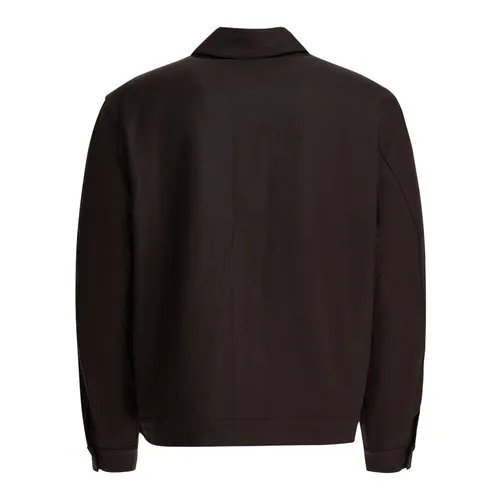 Wool Blend Overshirt Jacket - Gr10K - Modalova