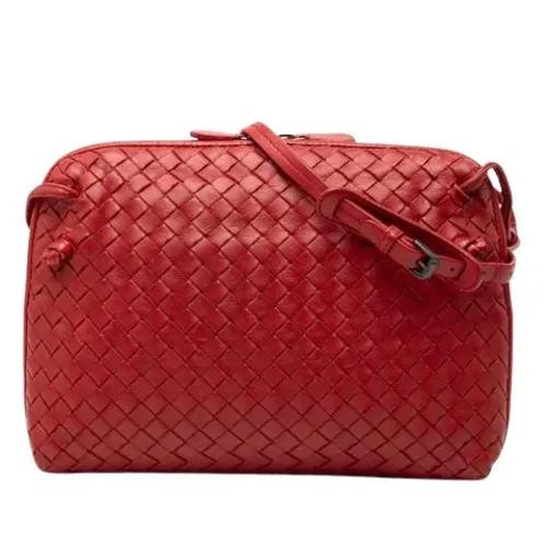 Pre-owned Leather Crossbody Bag - Bottega Veneta Vintage - Modalova