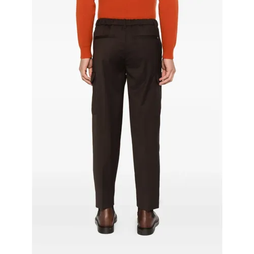 Cropped Cargo Trousers - Dondup - Modalova